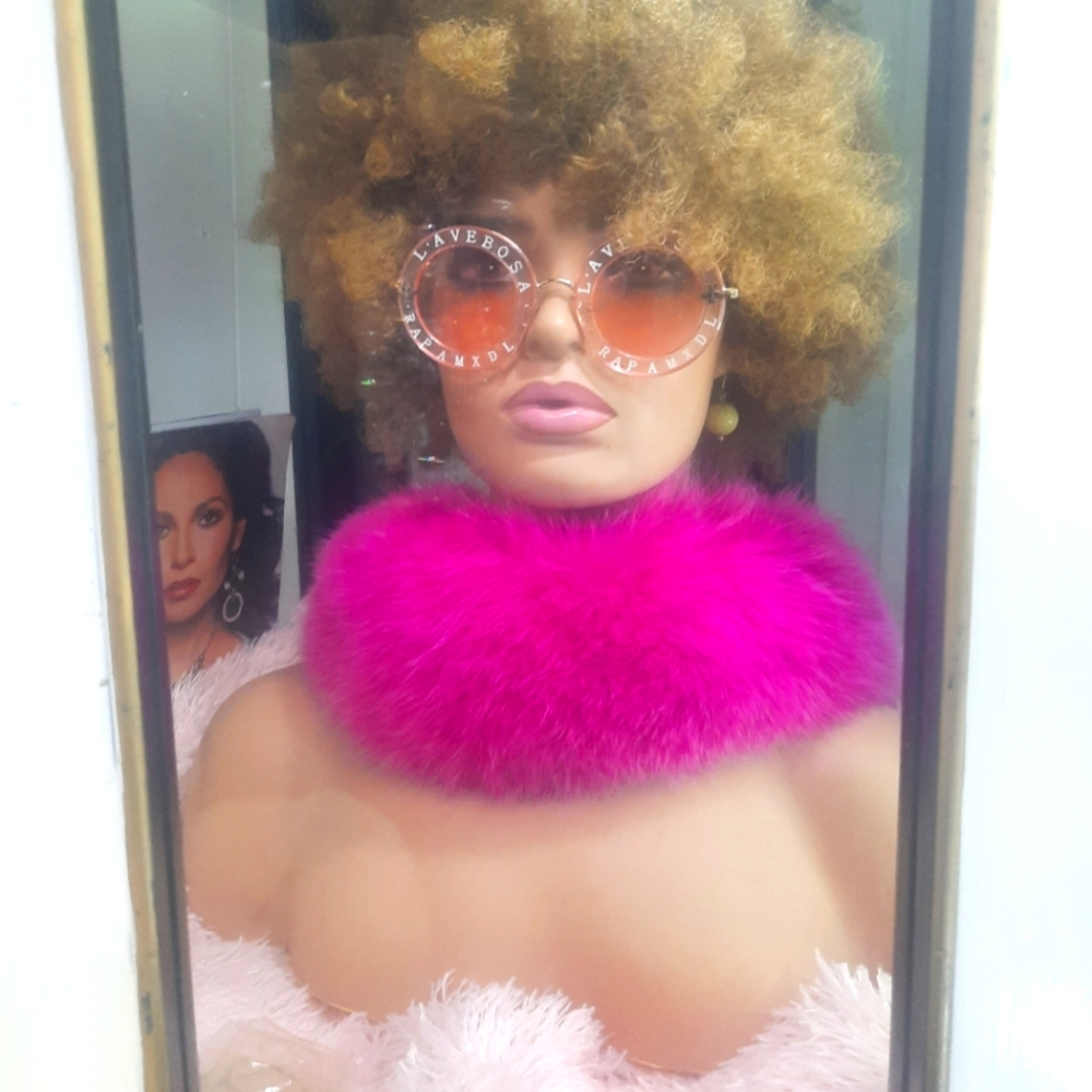 🆕️ Fuchsia Fur Neck Warmer